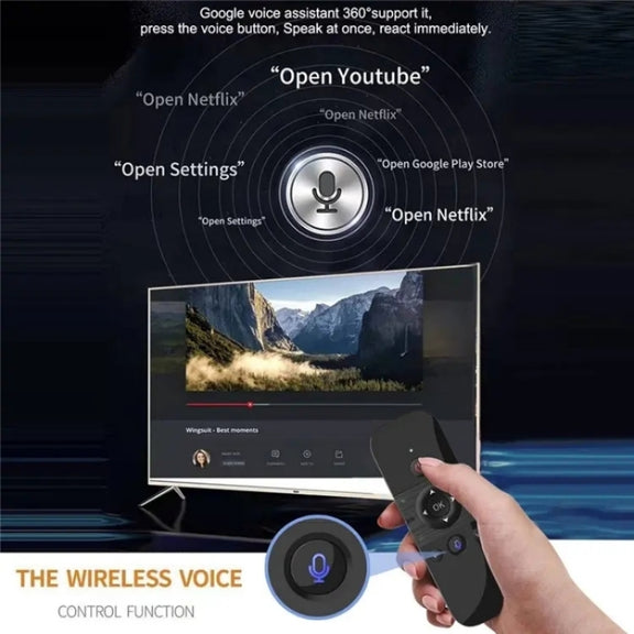 M8 For Home TV Box Smart TV 2.4G Wireless Smart Air Fly Mouse Remote Control Replacement