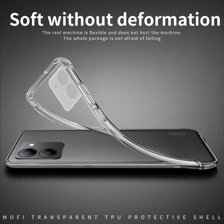For vivo Y78 / Y78+/ V29 Lite Global MOFI Ming Series Ultra-thin TPU Phone Case(Transparent) - vivo Cases by MOFI | Online Shopping South Africa | PMC TechLife