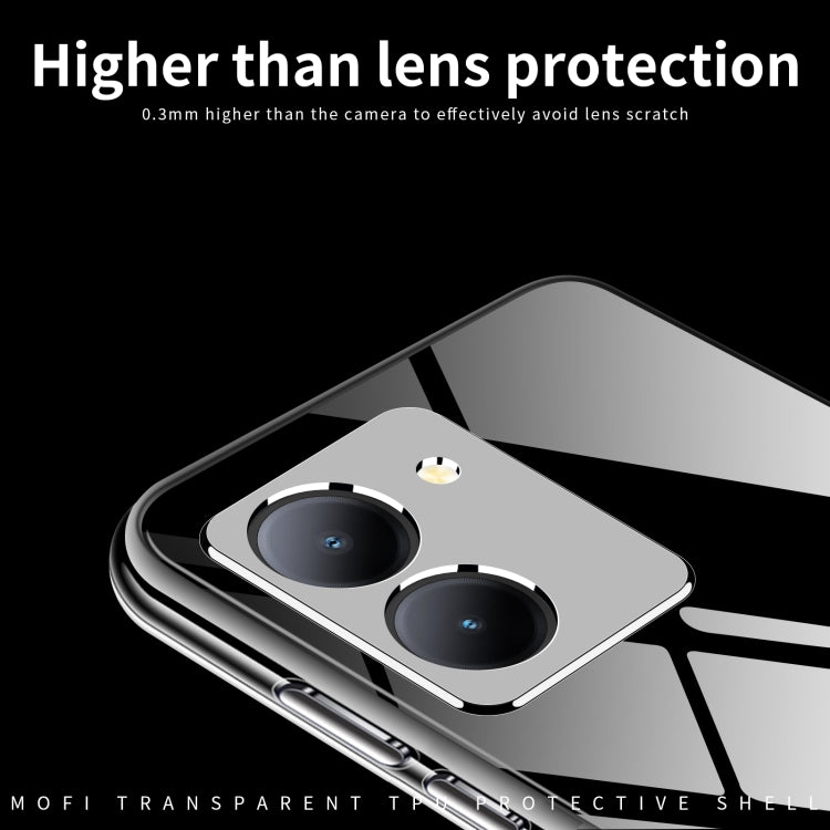 For vivo Y78 / Y78+/ V29 Lite Global MOFI Ming Series Ultra-thin TPU Phone Case(Transparent) - vivo Cases by MOFI | Online Shopping South Africa | PMC TechLife