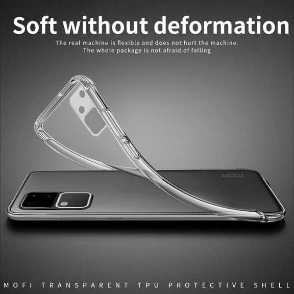 For vivo  S18 MOFI Ming Series Ultra-thin TPU Phone Case(Transparent)