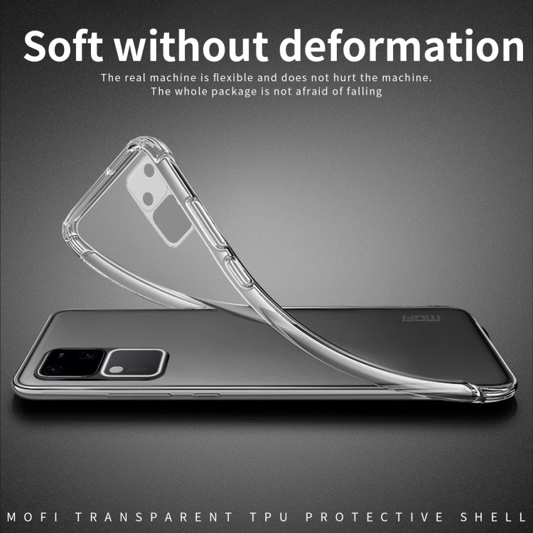 For vivo  S18 MOFI Ming Series Ultra-thin TPU Phone Case(Transparent)