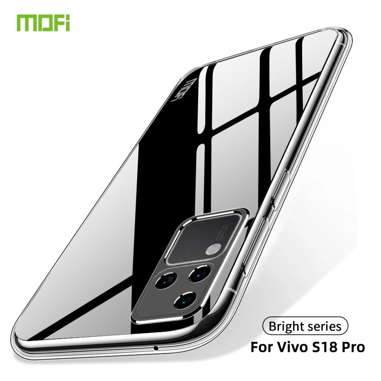 For vivo  S18 Pro MOFI Ming Series Ultra-thin TPU Phone Case(Transparent) - vivo Cases by MOFI | Online Shopping South Africa | PMC TechLife
