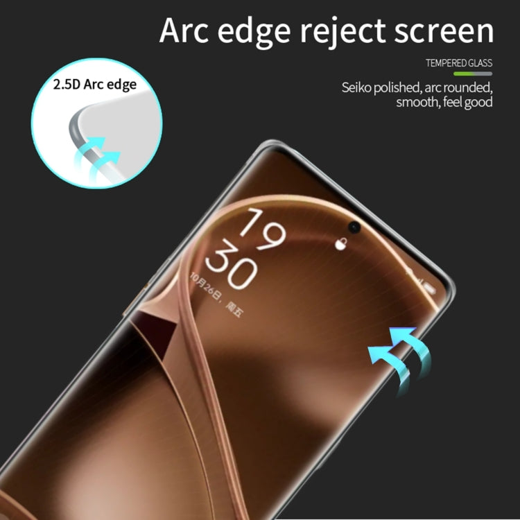 For Xiaomi Poco X6 MOFI 9H 2.5D Full Screen Tempered Glass Film(Black) - free shipping - PMC TechLife - Order now!