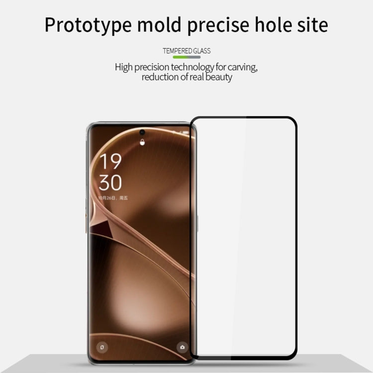 For Xiaomi Poco X6 Pro MOFI 9H 2.5D Full Screen Tempered Glass Film(Black) -  by MOFI | Online Shopping South Africa | PMC TechLife