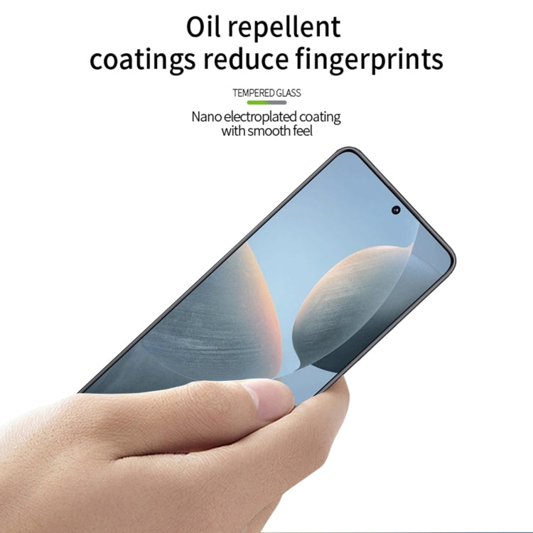 For Xiaomi Redmi K70E MOFI 9H 2.5D Full Screen Tempered Glass Film(Black) - K70 Tempered Glass by MOFI | Online Shopping South Africa | PMC TechLife