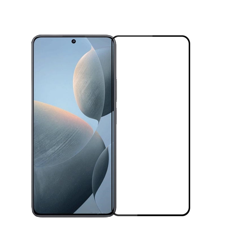 For Xiaomi Redmi K70E MOFI 9H 2.5D Full Screen Tempered Glass Film(Black) - K70 Tempered Glass by MOFI | Online Shopping South Africa | PMC TechLife