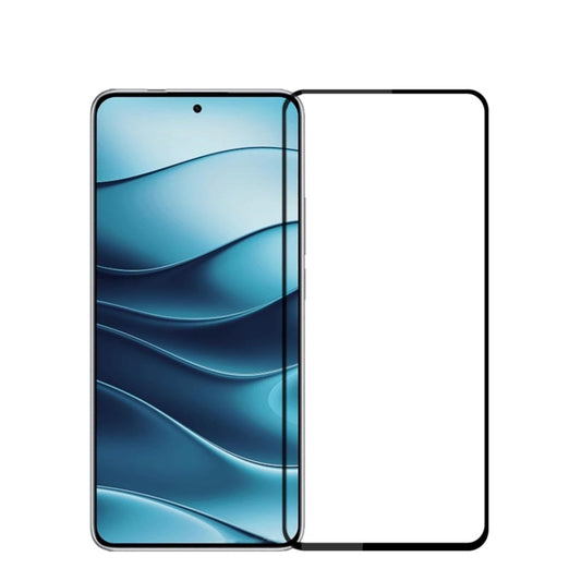 For Xiaomi Redmi Note 14 5G MOFI 9H 2.5D Full Screen Tempered Glass Film(Black) - free shipping - PMC Jewellery - Order now!