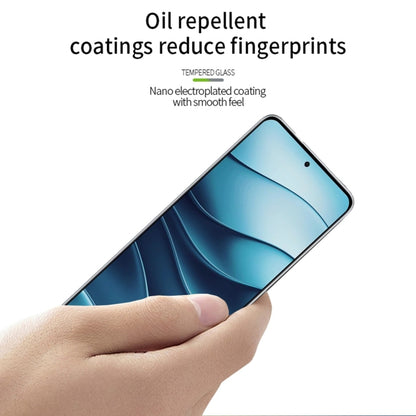 For Xiaomi Redmi Note 14 5G MOFI 9H 2.5D Full Screen Tempered Glass Film(Black) - free shipping - PMC Jewellery - Order now!