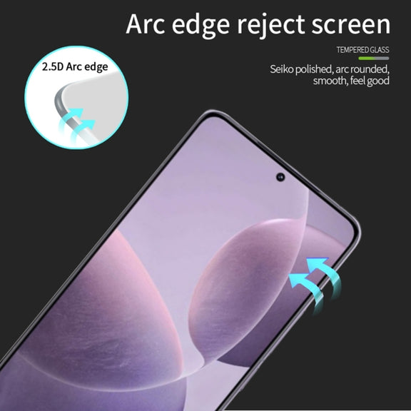 For Xiaomi Redmi K70 / K70 Pro PINWUYO 9H 2.5D Full Screen Tempered Glass Film(Black)