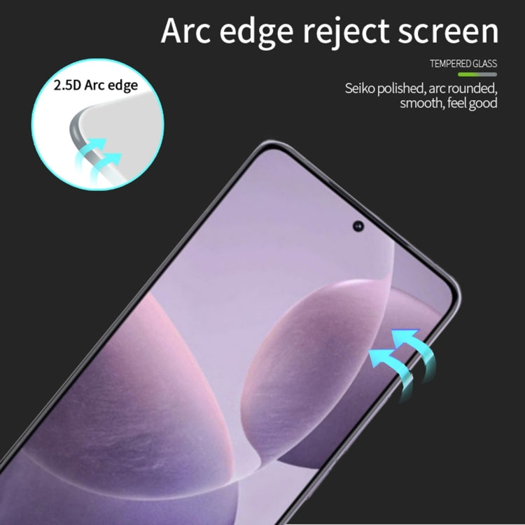 For Xiaomi Redmi K70 / K70 Pro PINWUYO 9H 2.5D Full Screen Tempered Glass Film(Black)