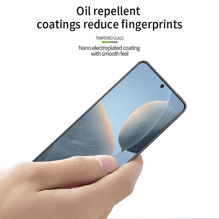 For Xiaomi Redmi K70E PINWUYO 9H 2.5D Full Screen Tempered Glass Film(Black) - free shipping - PMC TechLife - Order now!