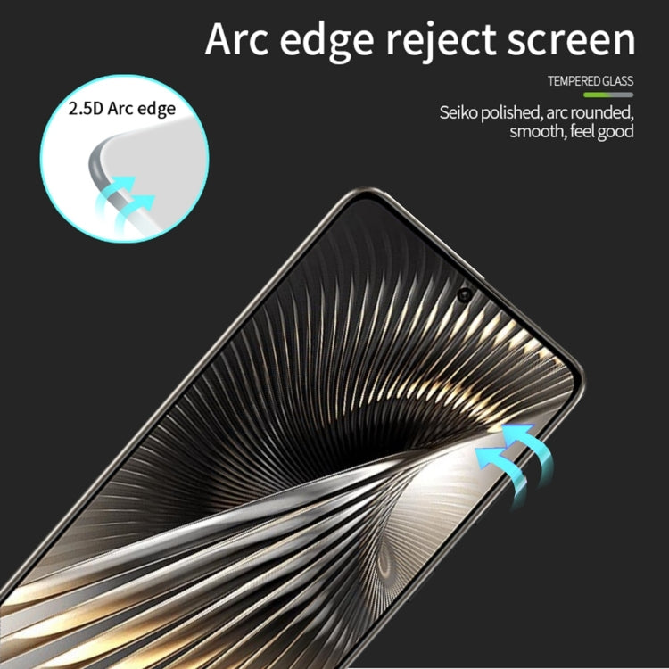 For Xiaomi Poco F6 PINWUYO 9H 2.5D Full Screen Tempered Glass Film(Black) -  by PINWUYO | Online Shopping South Africa | PMC TechLife | Buy Now Pay Later Mobicred
