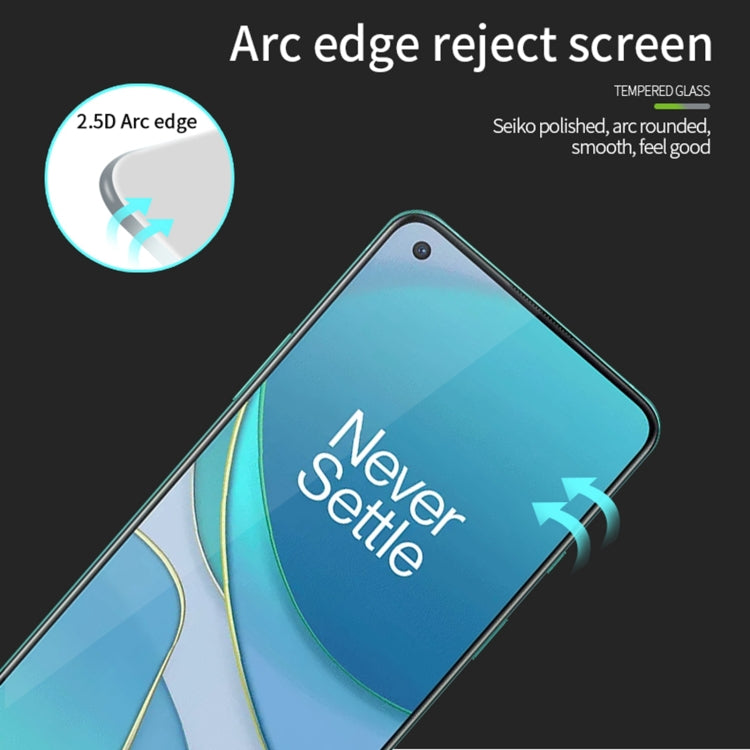 For OnePlus Nord CE3 MOFI 9H 2.5D Full Screen Tempered Glass Film(Black) - OnePlus Tempered Glass by MOFI | Online Shopping South Africa | PMC TechLife