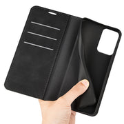 For Motorola Moto G Power 5G 2024 Retro-skin Magnetic Suction Leather Phone Case(Black)