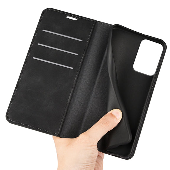 For Motorola Moto G Power 5G 2024 Retro-skin Magnetic Suction Leather Phone Case(Black)