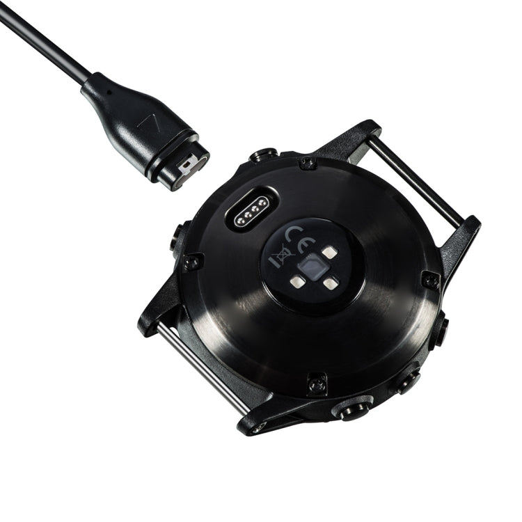 For Garmin Quatix 5 Type-C Port Watch Charger With Data Transmission(Black) - Charger by PMC TechLife | Online Shopping South Africa | PMC TechLife | Buy Now Pay Later Mobicred