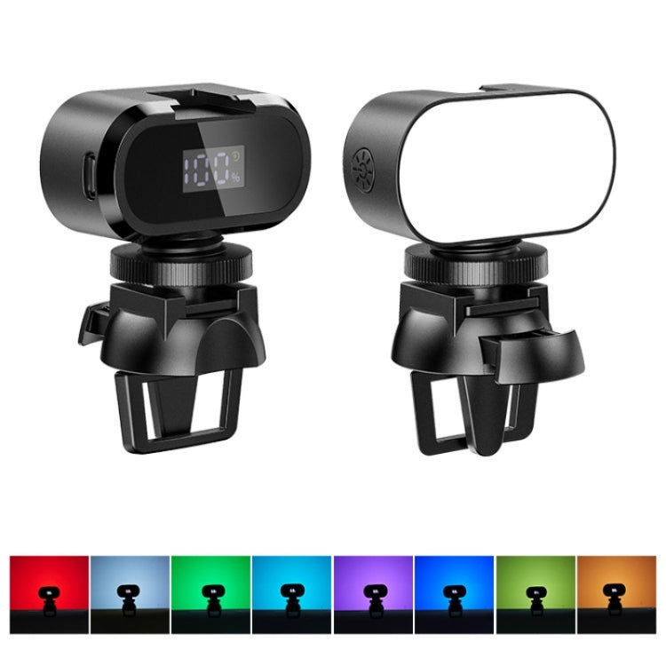 JMARY FM-16RGB Mini Portable Rechargeable RGB Video Conference Photography LED Fill Light -  by Jmary | Online Shopping South Africa | PMC Jewellery | Buy Now Pay Later Mobicred