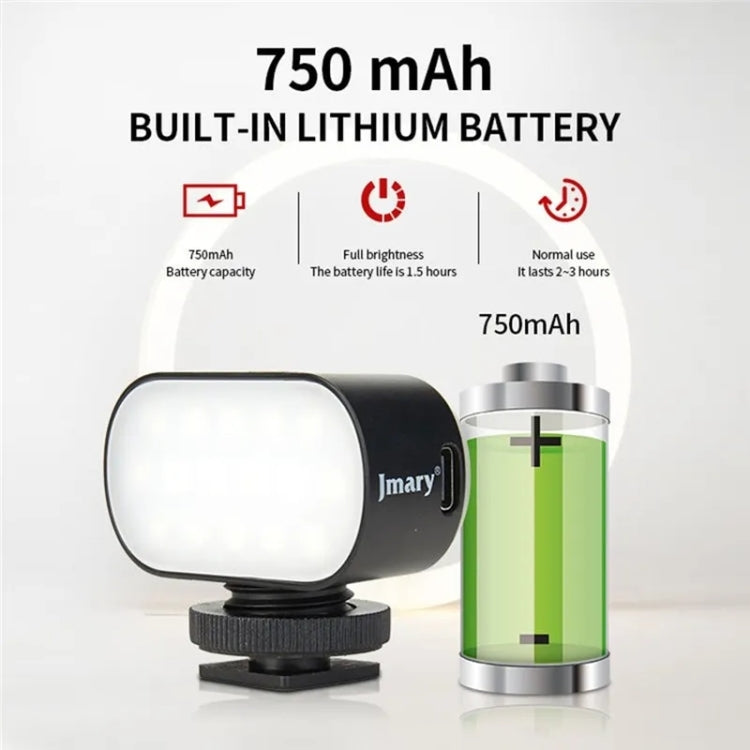JMARY FM-16RGB Mini Portable Rechargeable RGB Video Conference Photography LED Fill Light -  by Jmary | Online Shopping South Africa | PMC Jewellery | Buy Now Pay Later Mobicred
