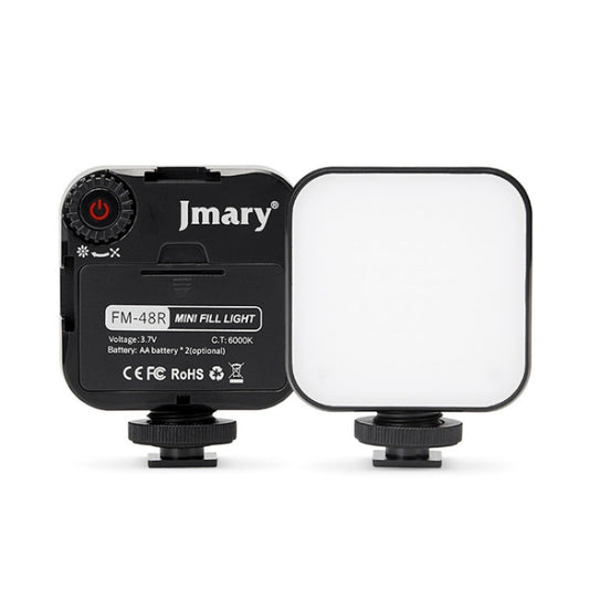 JMARY FM-48R Dimmable Photography LED Fill Light Portable Mini Camera Phone Fill Light -  by Jmary | Online Shopping South Africa | PMC Jewellery | Buy Now Pay Later Mobicred