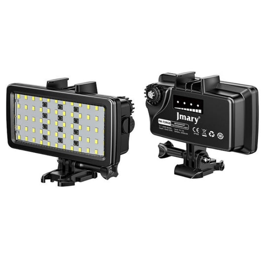 JMARY FM-72RGB Rechargeable Diving Photography RGB IPX8 Waterproof Camera LED Fill Light - free shipping - PMC Jewellery - Order now!
