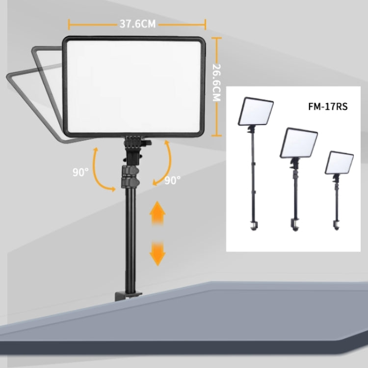Jmary FM-17RS Video Conferencing Panel Studio Soft Light Photography LED Video Light - free shipping - PMC Jewellery - Order now!