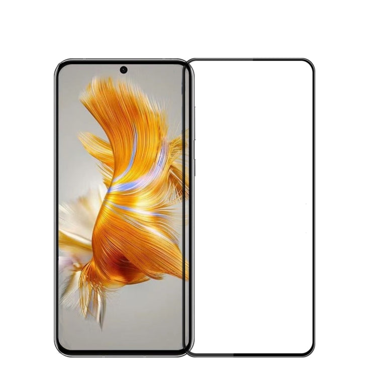 For Huawei Mate 60 MOFI 9H 3D Explosion-proof Curved Screen Tempered Glass Film(Black) - Huawei Tempered Glass by MOFI | Online Shopping South Africa | PMC TechLife