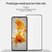 For Huawei Mate 60 MOFI 9H 3D Explosion-proof Curved Screen Tempered Glass Film(Black)