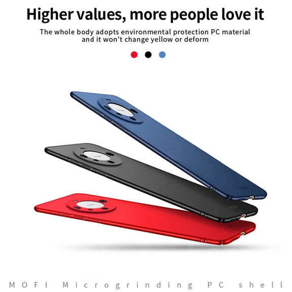 For Huawei Mate 60 MOFI Micro-Frosted PC Ultra-thin Hard Phone Case(Blue)