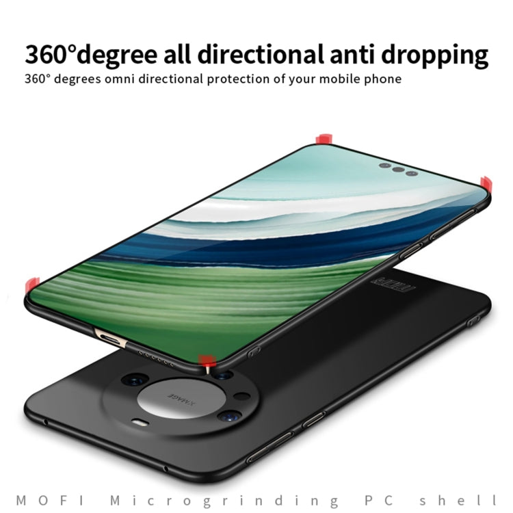 For Huawei Mate 60 MOFI Micro-Frosted PC Ultra-thin Hard Phone Case(Red)