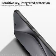 For Huawei Pura 70 Ultra / P70 Art MOFI Micro-Frosted PC Ultra-thin Hard Phone Case(Black)