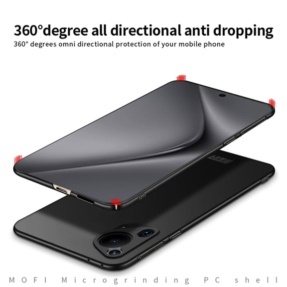 For Huawei Pura 70 Ultra / P70 Art MOFI Micro-Frosted PC Ultra-thin Hard Phone Case(Blue)