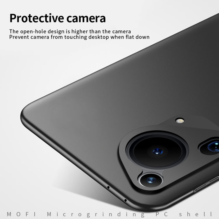 For Huawei Pura 70 Ultra / P70 Art MOFI Micro-Frosted PC Ultra-thin Hard Phone Case(Blue)