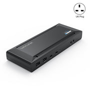 Wavlink UG69PD2 Dual 4K Fast Charging Integrated Docking Station, Plug:UK Plug