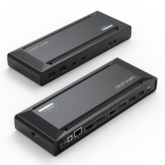 Wavlink UG69PD2 Dual 4K Fast Charging Integrated Docking Station, Plug:AU Plug