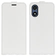 For Motorola Moto G Play 2024 R64 Texture Single Vertical Flip Leather Phone Case(White) - Motorola Cases by PMC Jewellery | Online Shopping South Africa | PMC Jewellery | Buy Now Pay Later Mobicred
