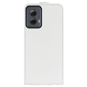 For Motorola Moto G Power 5G 2024 R64 Texture Single Vertical Flip Leather Phone Case(White)