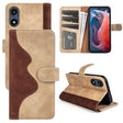 For Motorola Moto G Play 2024 Stitching Horizontal Flip Leather Phone Case(Yellow) - Motorola Cases by PMC Jewellery | Online Shopping South Africa | PMC Jewellery | Buy Now Pay Later Mobicred