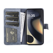 For Motolora Edge 5G 2024 Stitching Horizontal Flip Leather Phone Case(Blue)