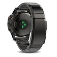 For Garmin Fenix 6X Sapphire 26mm Titanium Alloy Quick Release Watch Band(Black) - Watch Bands by PMC TechLife | Online Shopping South Africa | PMC TechLife