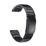 For Garmin Enduro 3 Titanium Alloy Quick Release 26mm Watch Band(Black)
