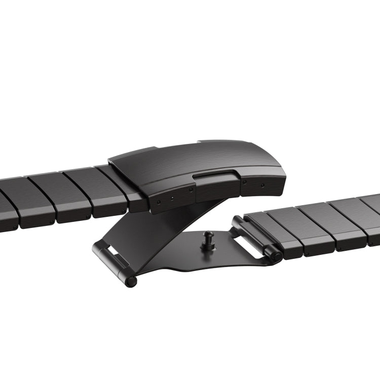 For Garmin Fenix 8 MIP 51mm Titanium Alloy Quick Release 26mm Watch Band(Black)