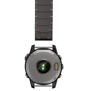 For Garmin Epix Pro 51mm 26mm Titanium Alloy Quick Release Watch Band(Black)