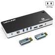 Wavlink UTD21H 60W Host Charging Thunderbolt 3 Docking Station 4K Dual Display 11 in 1 Ports, Plug:US Plug - free shipping - PMc TechLife - Order now!