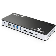 Wavlink UTD21H 60W Host Charging Thunderbolt 3 Docking Station 4K Dual Display 11 in 1 Ports, Plug:US Plug
