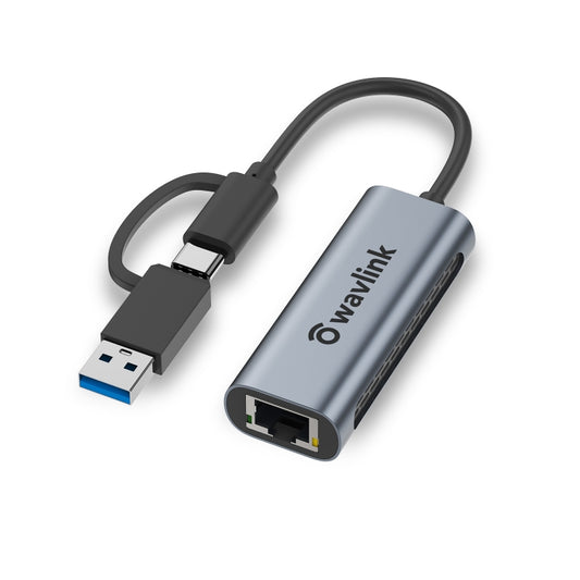 Wavlink NWU330GCA Gigabit Ethernet Adapter Type-C to 2.5 Network Card RJ45 LAN USB3.0 Converter - free shipping - PMC Jewellery - Order now!