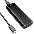 Wavlink UTE02 Thunderbolt 3 NVME M.2 Solid State Leather Metal SSD External Hard Drive Box - free shipping - PMC TechLife - Order now!