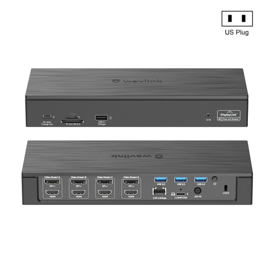 Wavlink UG69PD8 100W PD 18 in 1 Type-C Dock Compatible Type-C Universal Docking Station, Plug:US Plug - free shipping - PMC Jewellery - Order now!