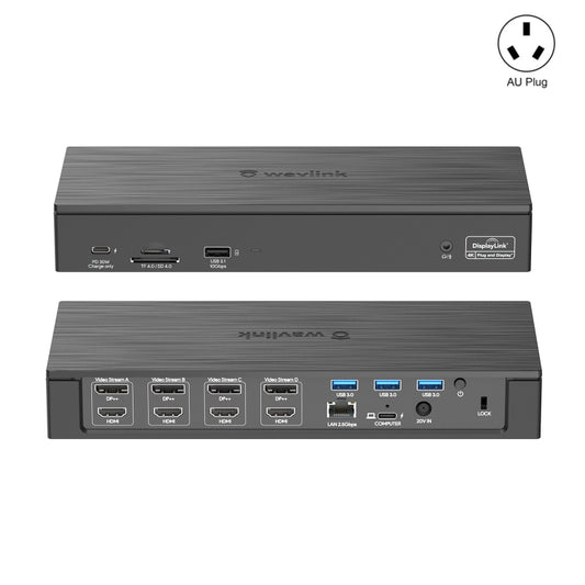 Wavlink UG69PD8 100W PD 18 in 1 Type-C Dock Compatible Type-C Universal Docking Station, Plug:AU Plug - free shipping - PMC Jewellery - Order now!