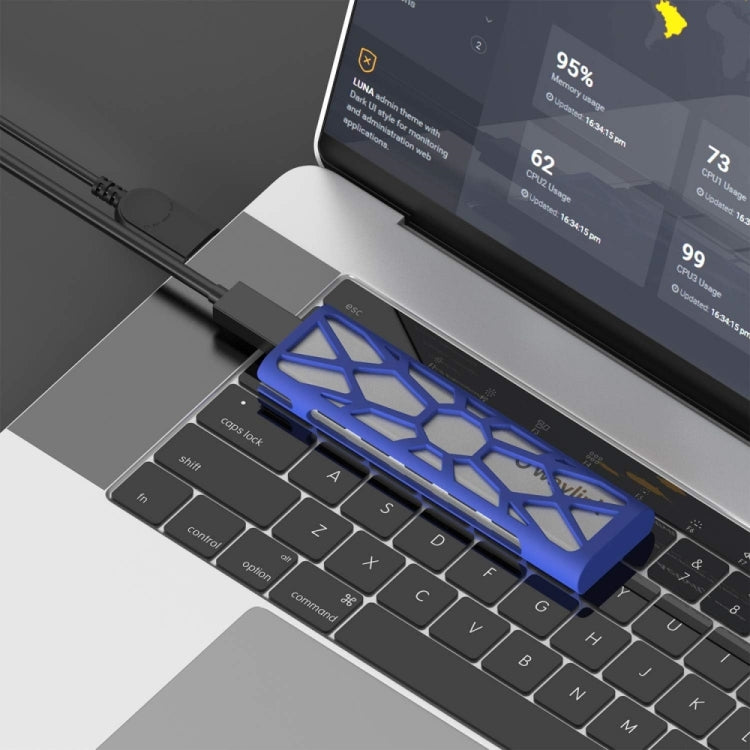 Wavlink ST338C M.2 NVMe SSD PCIE UASP M Key NGFF SATA USB-C SDD Hard Disk Box Adapter - free shipping - PMC Jewellery - Order now!