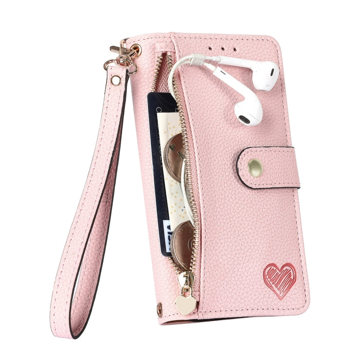 For DOOGEE X98 Pro / X98 Love Zipper Lanyard Leather Phone Case(White)